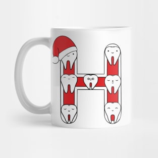 Letter H (Happimola Christmas Alphabet) Mug